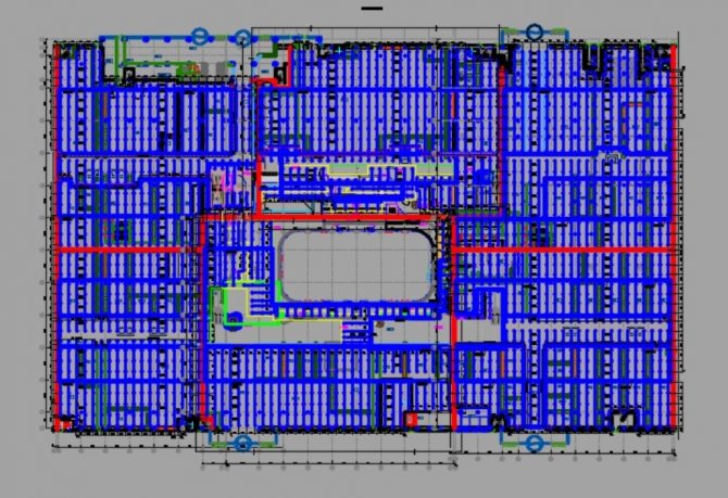 Аксонометрични схеми за гасене на пожар