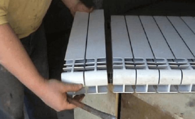 Алуминиев радиатор - демонтаж и монтаж