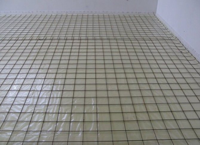 Укрепваща мрежа за подова замазка