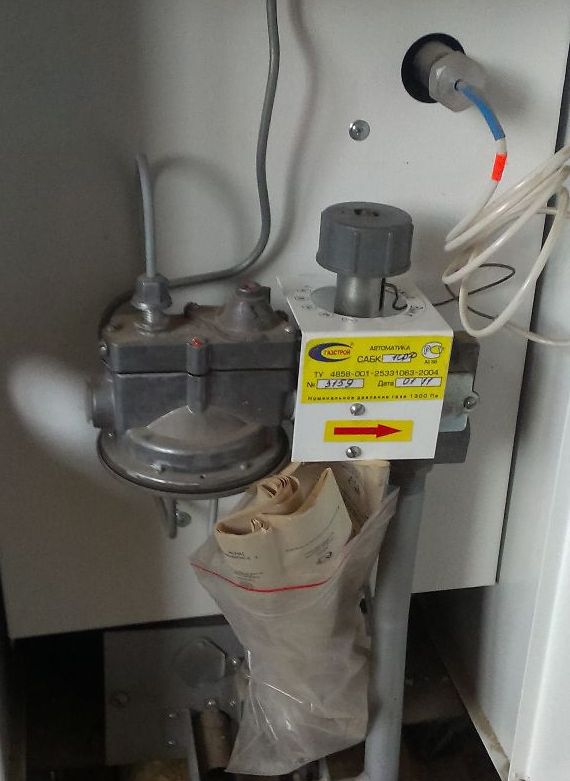 Автоматизация на газов котел Огнище