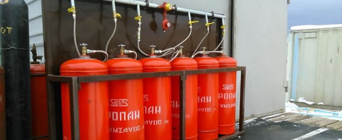 propane cylinders