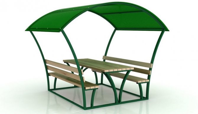 Беседка от профилна тръба