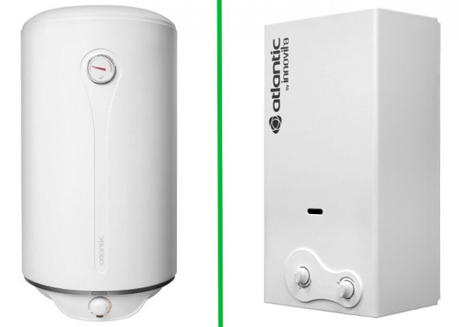 Котел и колона