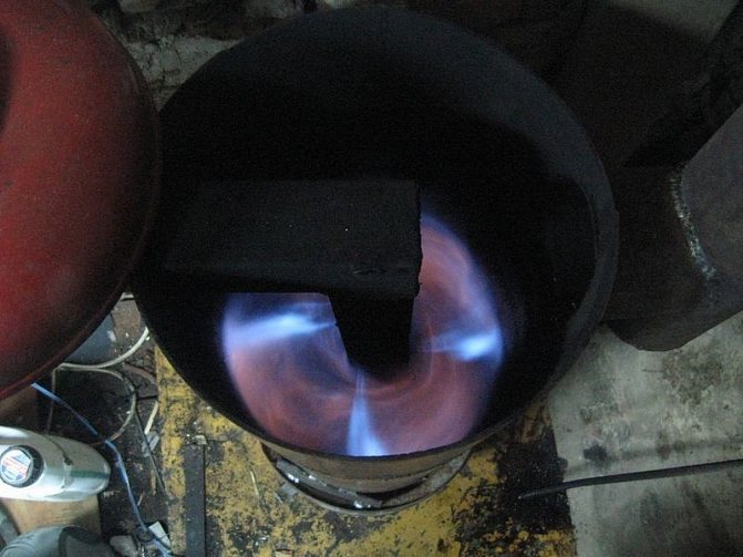 Dickbauchofen aus Schrott