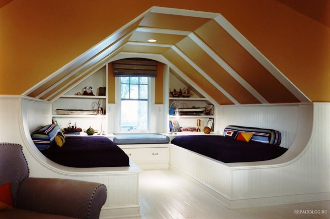 Таванско помещение на селска къща