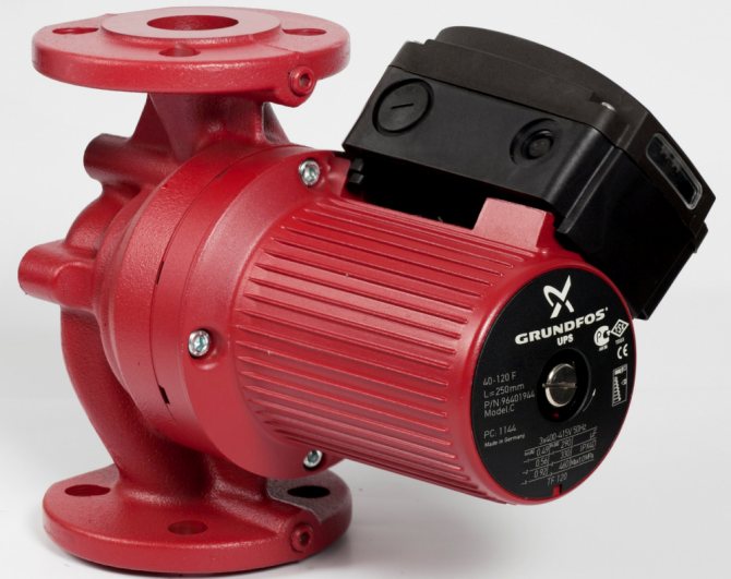циркулационна помпа grundfos ups 25 40 180mm