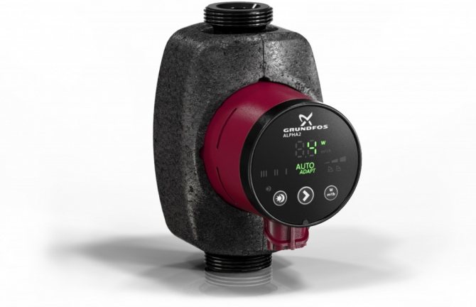 bomba de circulação grundfos ups 25 40 180 mm