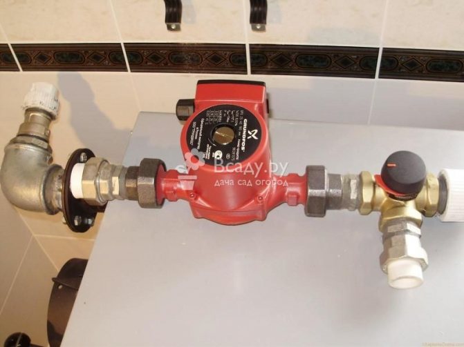 Циркулационна помпа от сух тип