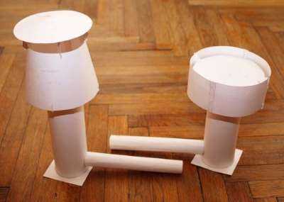 Прегради за вентилационни системи от картон