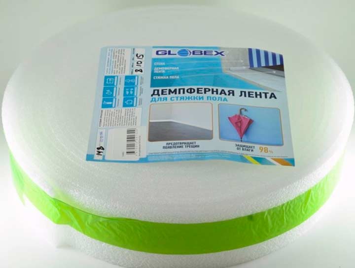 Демпферна лента за подова замазка: за какво е тя, видове, как да изберем правилната, инструкции стъпка по стъпка за монтаж