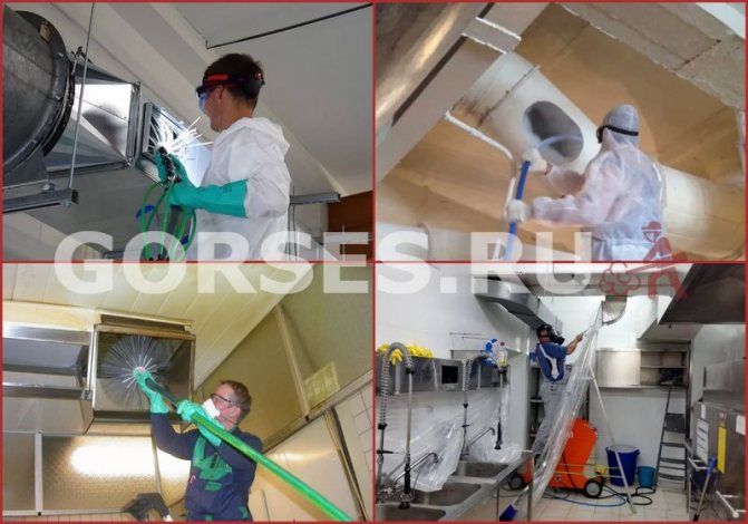 дезинфекция на въздуховоди