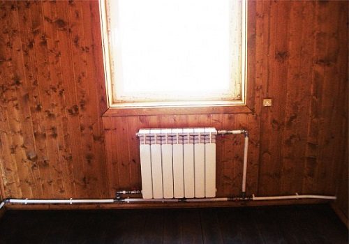 Диагонална връзка на радиатора