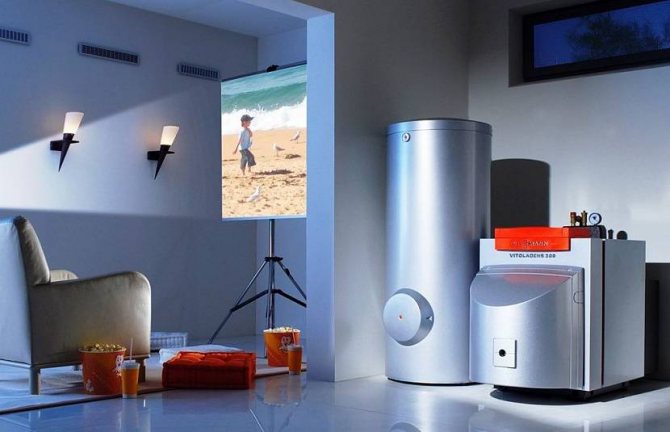 котел за отопление на дизел за частна къща