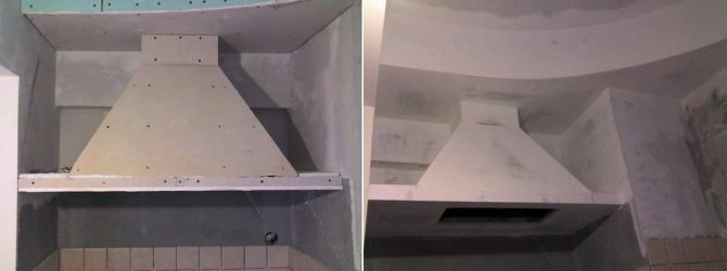 За да сглобите кутията, е по-добре да използвате топлоустойчив и влагоустойчив гипсокартон