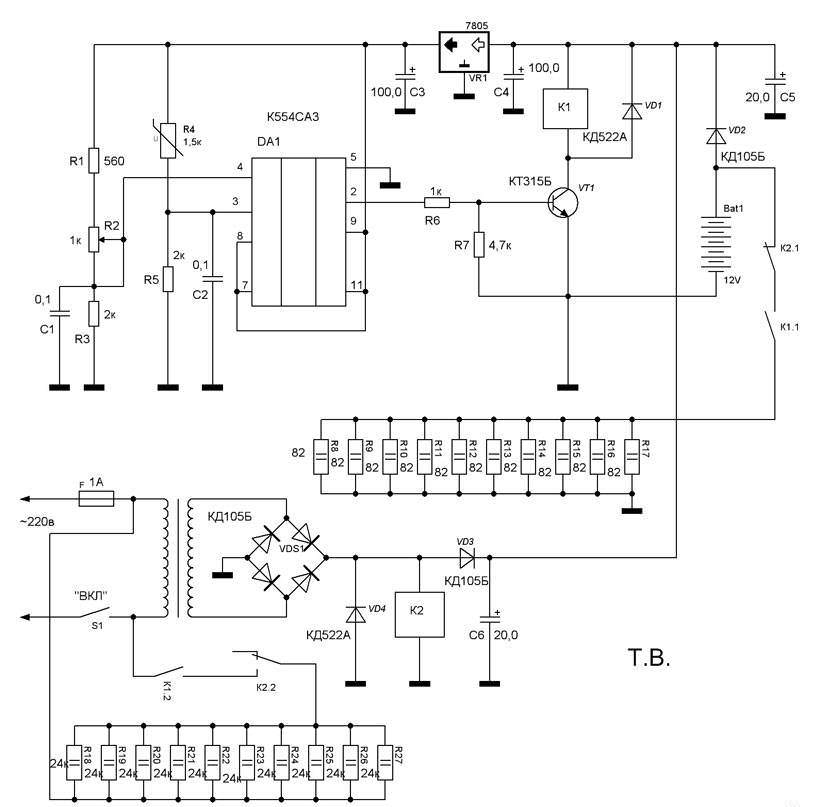 Освен това, когато правите термостат, трябва да вземете предвид неговото захранване и натоварване.