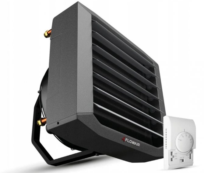 Електрически нагревател на вентилатор с контролен панел Flowair