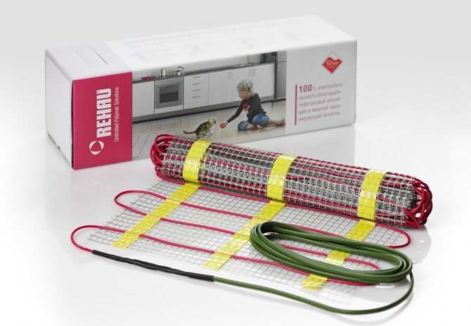 Rehau електрическо подово отопление