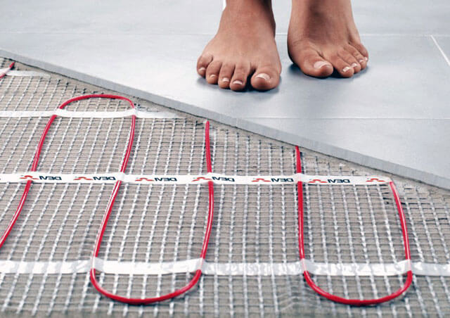 elektrisch beheizte Böden