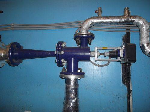 Unidade de elevador do sistema de aquecimento: o princípio de funcionamento da unidade de elevador do sistema de aquecimento, diagrama