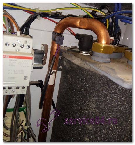 F.10 - Court-circuit du capteur NTC au niveau de l'air extrait