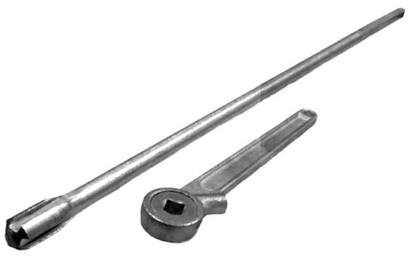 Armaturen für einen Gusseisenheizkörper