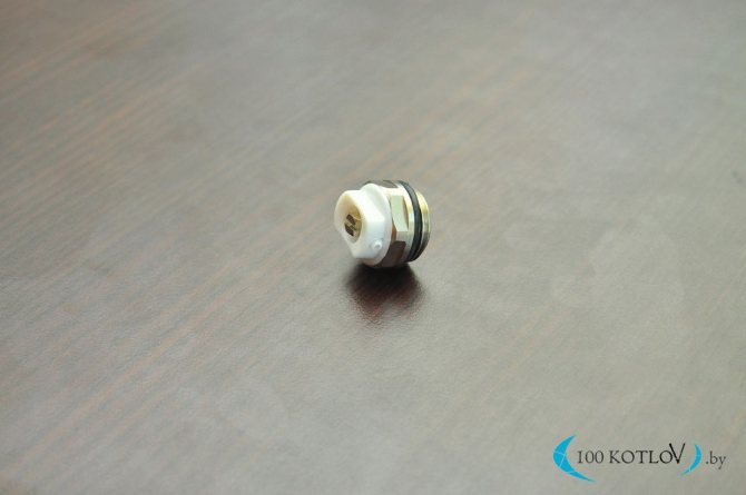 Armaturen für einen Gusseisenheizkörper