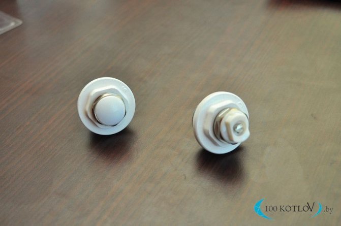 Armaturen für einen Gusseisenheizkörper