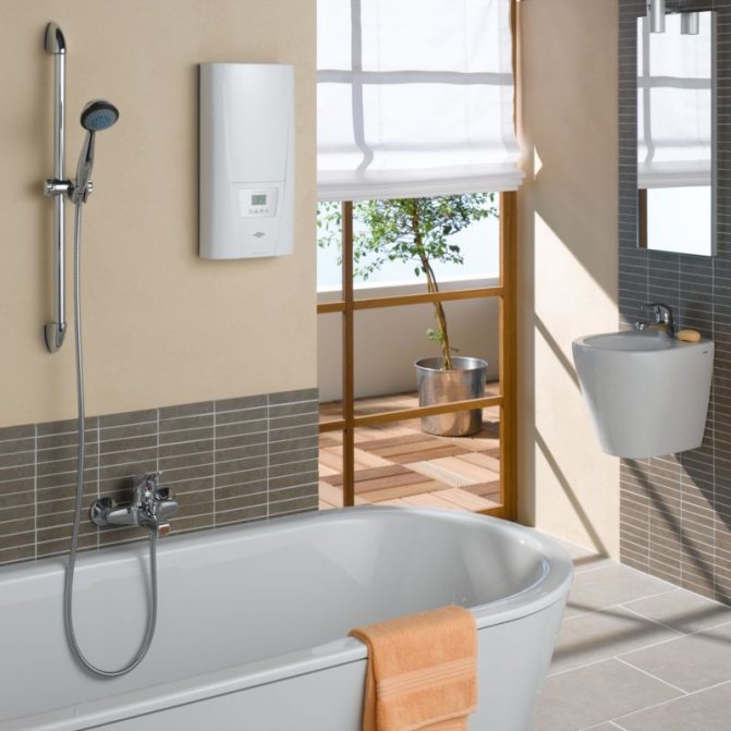 Газов бойлер в банята