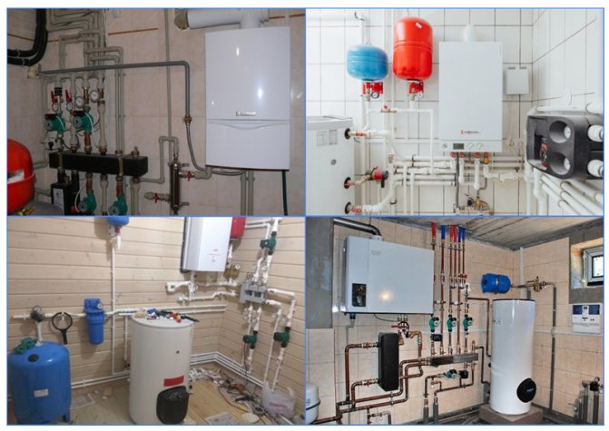 Газови котли в частна къща