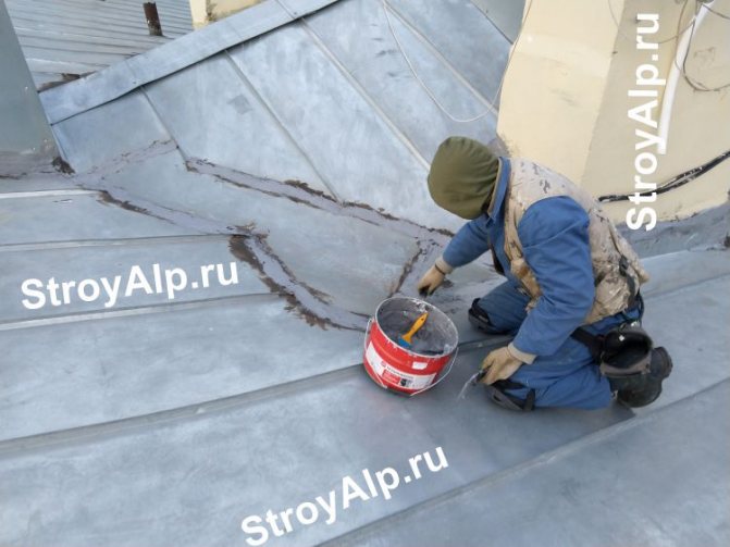 Уплътнение на покрива