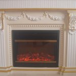 портал за камина от гипс