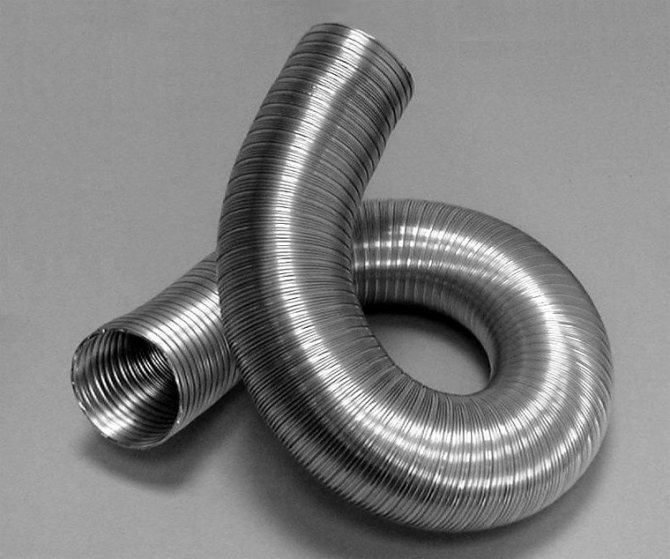 гофрирана тръба за вентилация