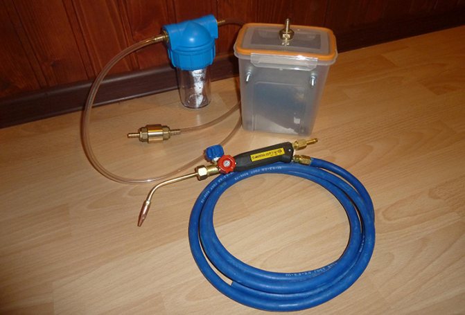 домашна водородна горелка