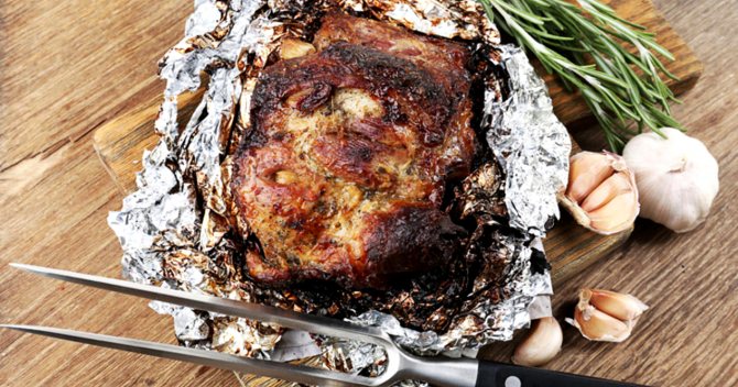 готвенето във фолио е вредно