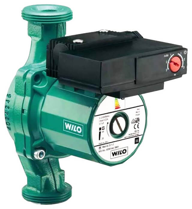 водната помпа се загрява