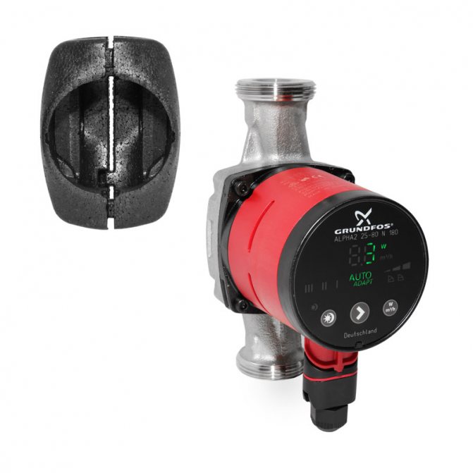 Grundfos 25-80 - циркулационна помпа от ново поколение