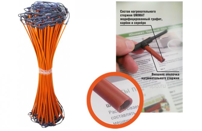 Подово отопление с инфрачервена пръчка