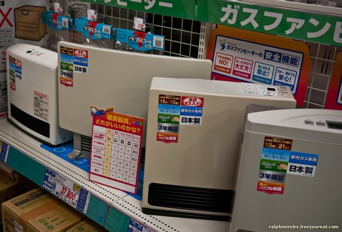 Instruction for kerosene heater from japan