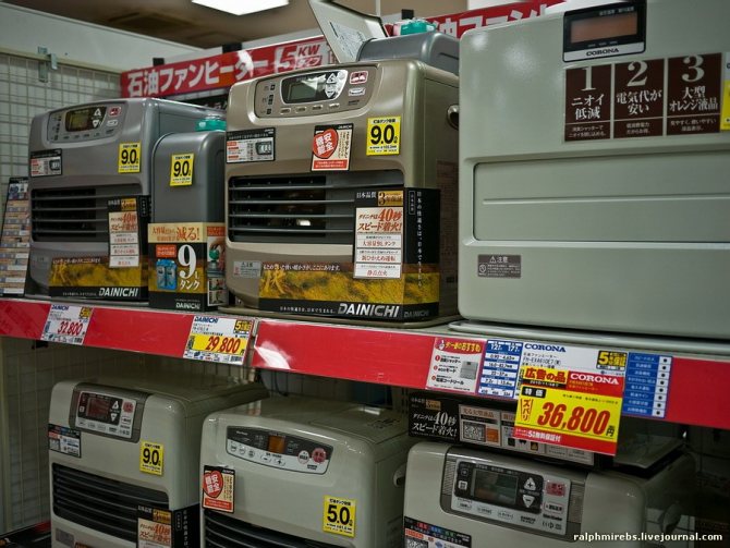 Instruction for kerosene heater from japan