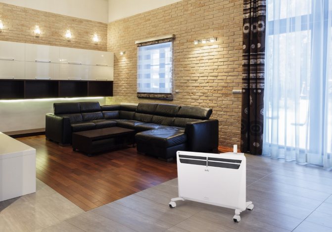 Принцип на работа на инверторния конвектор