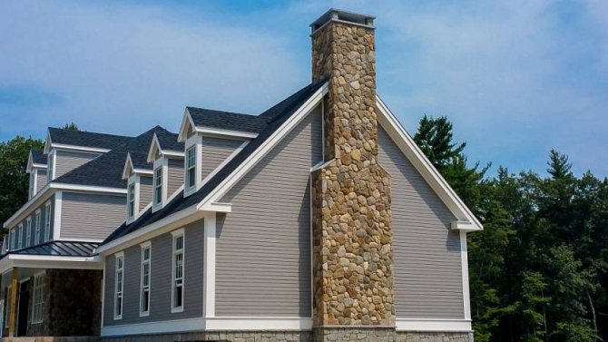 от коя тухла да изложи комина над покрива