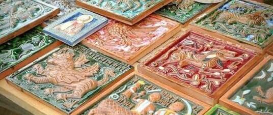 Herstellung von Fliesen für Öfen, Technik und Anleitung