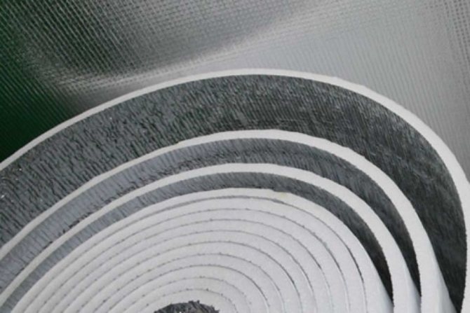 Изолон има топлоизолационни свойства