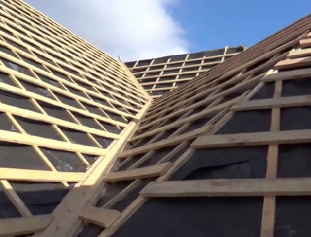 как да забиете щайга под метална плочка