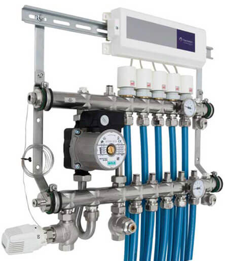 wie man die Temperatur eines wasserbeheizten Bodens reguliert