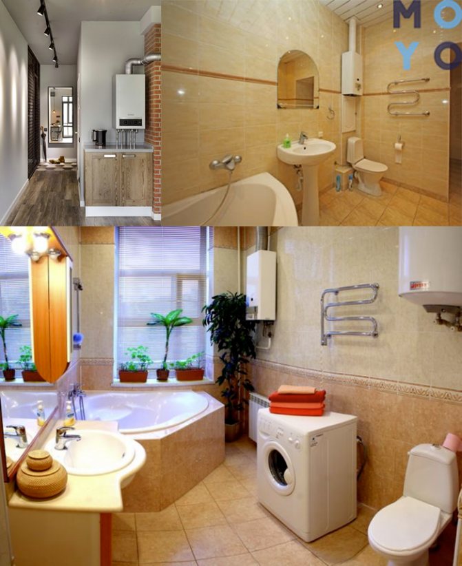 Wie man eine Säule im Badezimmer versteckt