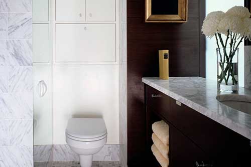 Как да скриете тръби в банята под гипсокартон