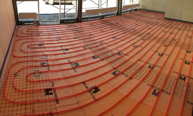 Как да инсталираме подово отопление от полипропиленови тръби