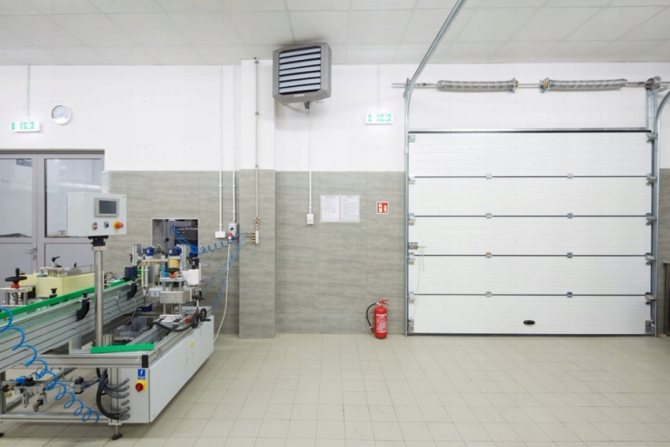 Въздушен нагревател - често срещан вариант за отопление на гараж