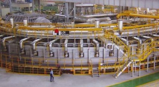 dairesel tuğla fırın